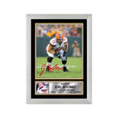 Joel Bitonio 2 Limited Edition Football Signed Print - American Footballer