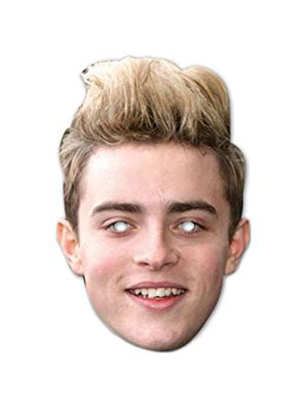 JOHN JEDWARD JB - Music Star Fancy Dress Cardboard Celebrity Party Face Mask