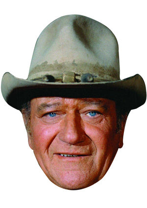 John Wayne Face Mask – Fancy Dress Cardboard Costume Mask