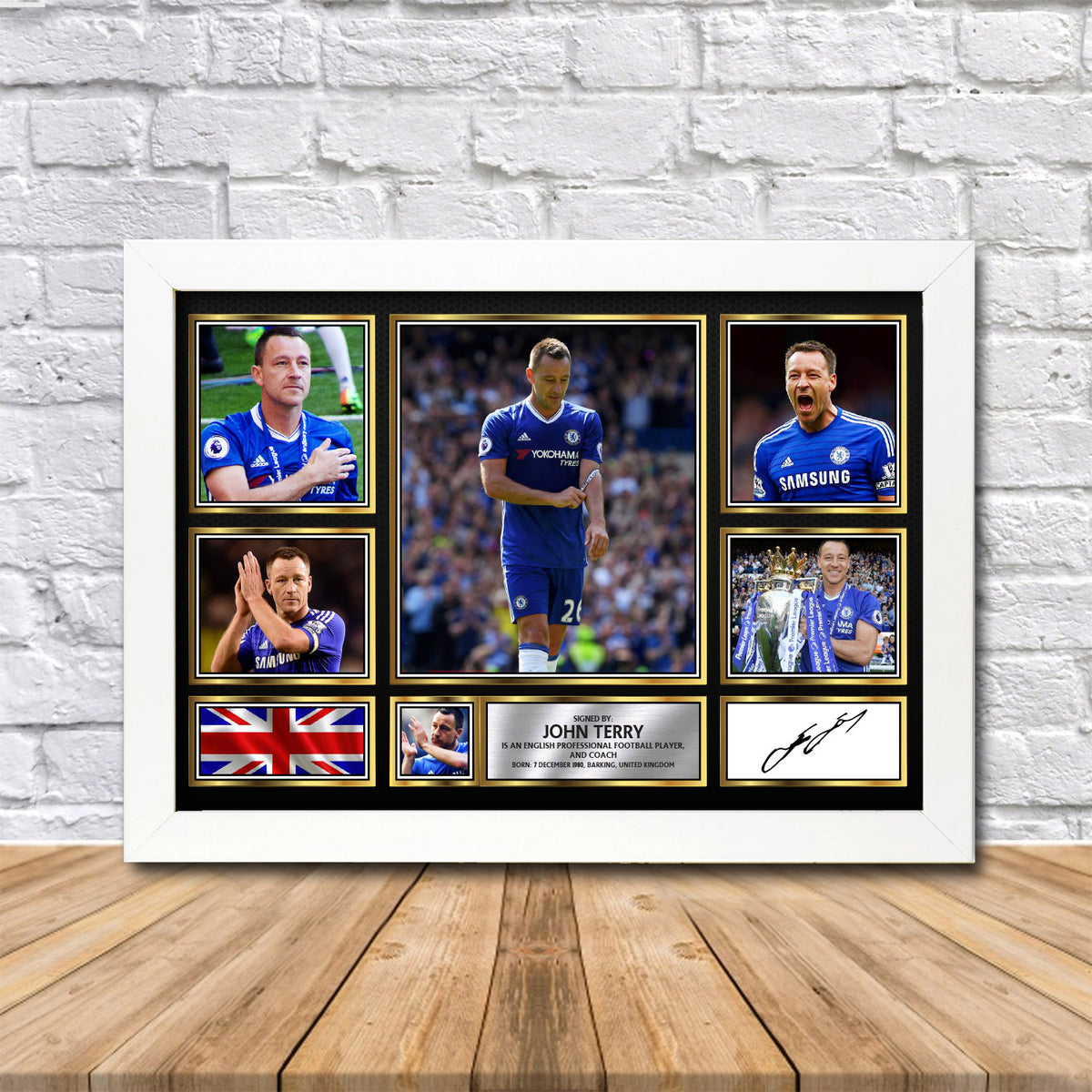 John Terry Printed Signature Print