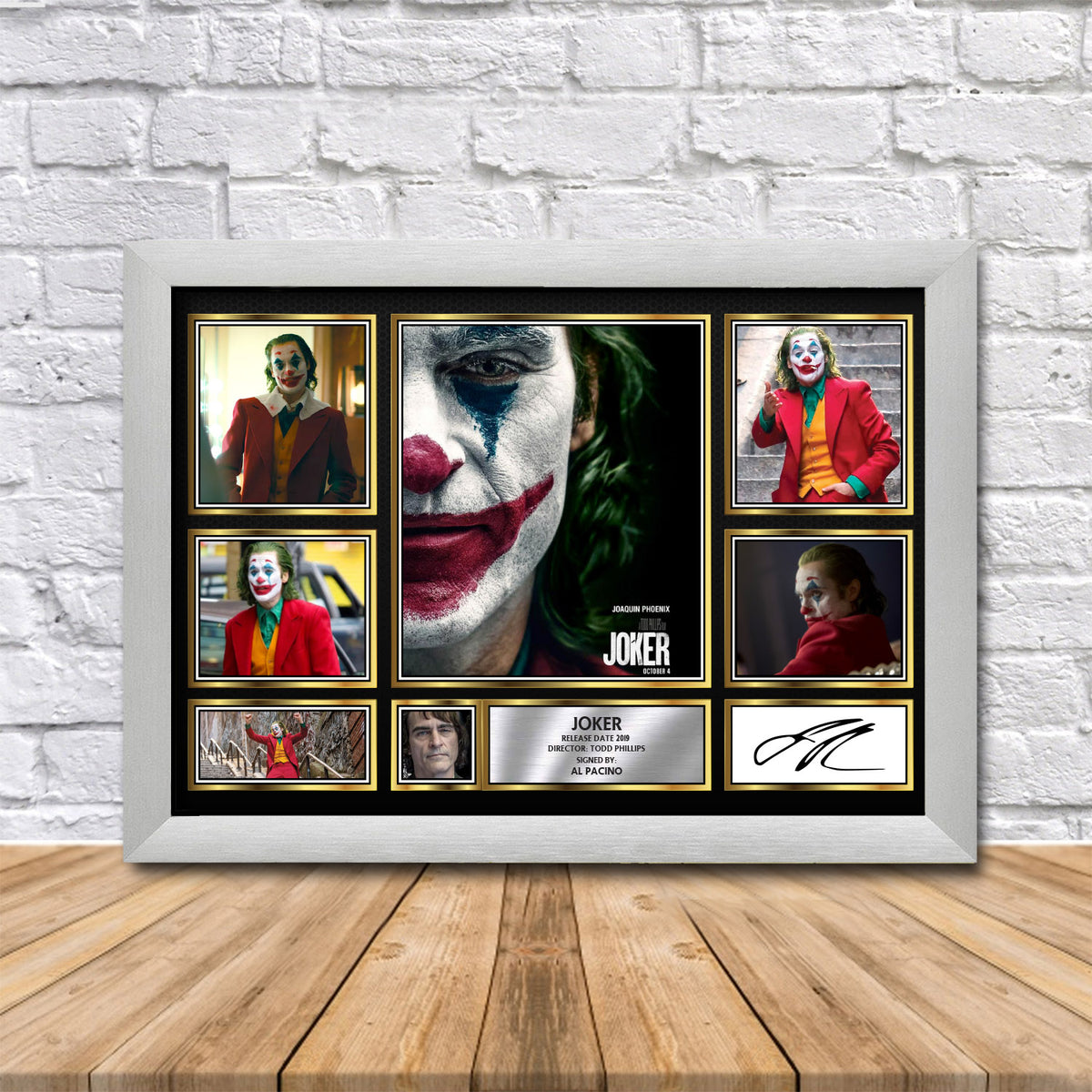 Joker Printed Signature Print