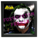 Joker Heath Ledger Signed Lego Display Case - Minifigure Display Background and Frames