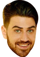 John Clark 2 2020 Love Island Dress Cardboard Celebrity Party Face Mask