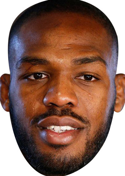 Jon Jones SPORTS Celebrity Face Mask Fancy Dress Cardboard Costume Mask