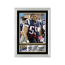 Jonathan Freeny Limited Edition Football Signed Print - American Footballer