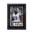 Jordan Mills 1 Limited Edition Football Signed Print - American Footballer