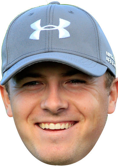Jordan Speith Golfer 2016 Celebrity Face Mask Fancy Dress Cardboard Costume Mask