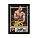 Jose Aldo Limited Edition MMA Wrestler Signed Print - MMA Wrestling