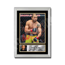 Jose Aldo Limited Edition MMA Wrestler Signed Print - MMA Wrestling