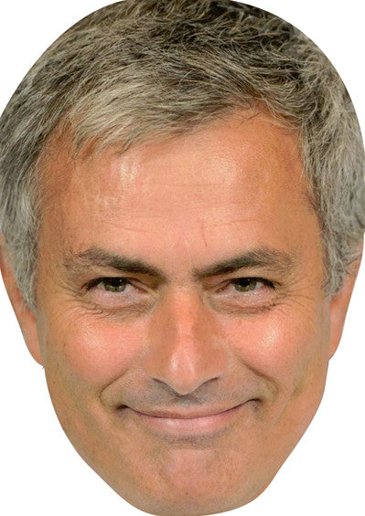 Jose Mourinho Man Utd Manager FOOTBALLER Celebrity Face Mask Fancy Dress Cardboard Costume Mask