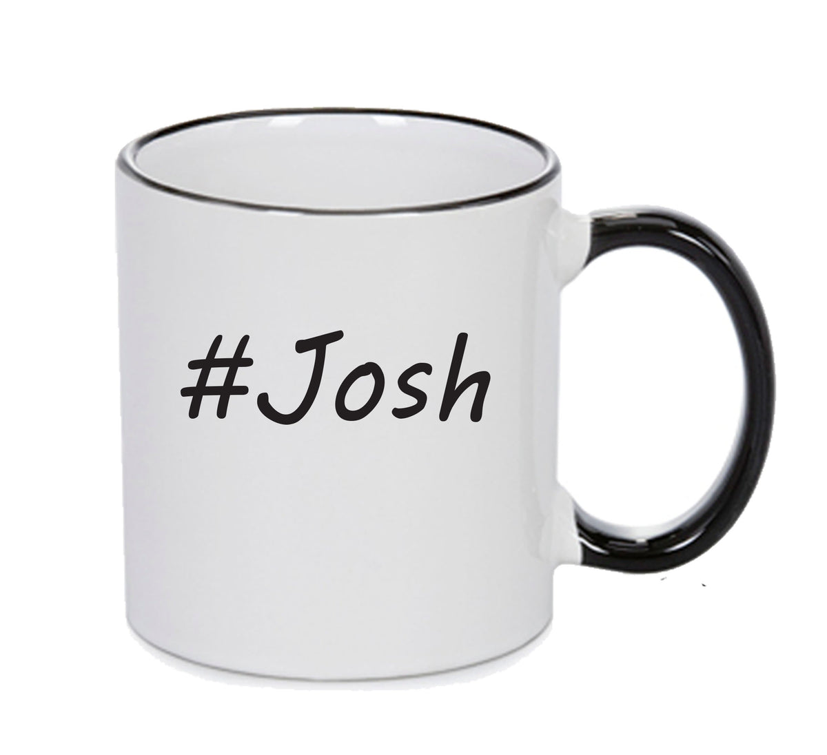 Personalised Your CUSTOM Name Josh Printed Mug – printed mug product image 1