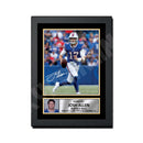 Josh Allen 1 Limited Edition Football Signed Print - American Footballer