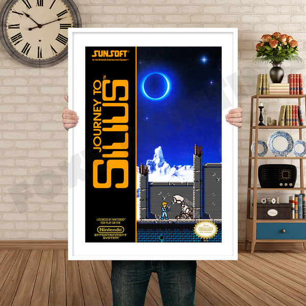 Journey to Silius Retro Game Inspired Theme Nintendo NES Gaming
