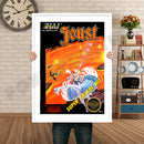 Joust Retro GAME INSPIRED THEME Nintendo NES Gaming A4 A3 A2 Or A1 Poster Art 322