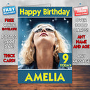 Joy Theme Style Personalised Kids Inspired Movie Birthday Card (SA)