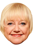 JUDY FINNIGAN JB - TV Star Fancy Dress Cardboard Celebrity Party Face Mask