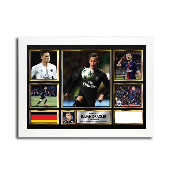 Julian Draxler MC1621 Printed Signature Football Poster