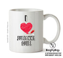 I Love Julianna Guill Mug - I Love Celebrity Mug - Novelty Gift Printed Tea Coffee Ceramic Mug