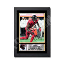 Julio Jones 2 Limited Edition Football Signed Print - American Footballer