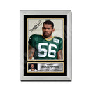 Julius Peppers 1 Limited Edition Football Signed Print - American Footballer