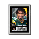 Julius Peppers 2 Limited Edition Football Signed Print - American Footballer