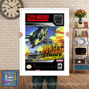 Jungle Strike Super Nintendo GAME INSPIRED THEME Retro Gaming Poster A4 A3 A2 Or A1