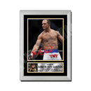 Junior Dos Santos Limited Edition MMA Wrestler Signed Print - MMA Wrestling