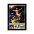 Junior Dos Santos 2 Limited Edition MMA Wrestler Signed Print - MMA Wrestling
