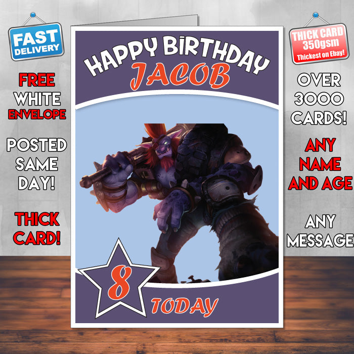 Personalised Birthday Card