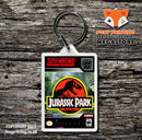 Jurrasic Park Game Inspired Retro Gaming Keyring