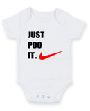 Just Poo It Personalised Baby Boy Girl Unisex Short Sleeve Bodysuit