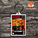 Justice League Task Force Game Inspired Retro Gaming Keyring