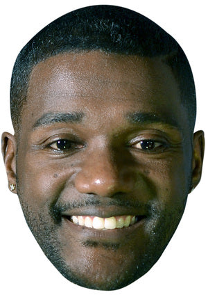 Justin Gatlin Face Mask – Fancy Dress Cardboard Costume Mask