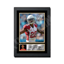 Justin Bethel 1 Limited Edition Football Signed Print - American Footballer