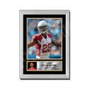 Justin Bethel 1 Limited Edition Football Signed Print - American Footballer