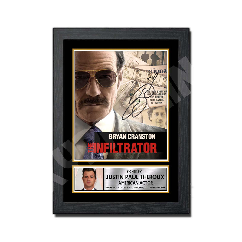 Justin Theroux 1 Limited Edition Movie Signed Print
