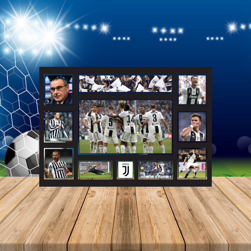 Juventus Football Team Printed Display Poster Gift