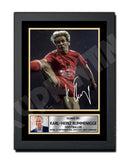 KARL HEINZ RUMMENIGGE Limited Edition Football Player Signed Print - Football