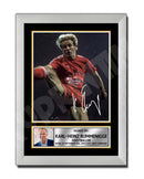 KARL HEINZ RUMMENIGGE Limited Edition Football Player Signed Print - Football