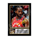 KAWHI LEONARD (1) Limited Edition Basketball Player Signed Print - Basketball
