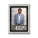 KAYVAN NOVAK FACEJACKER (1) Limited Edition Tv Show Signed Print