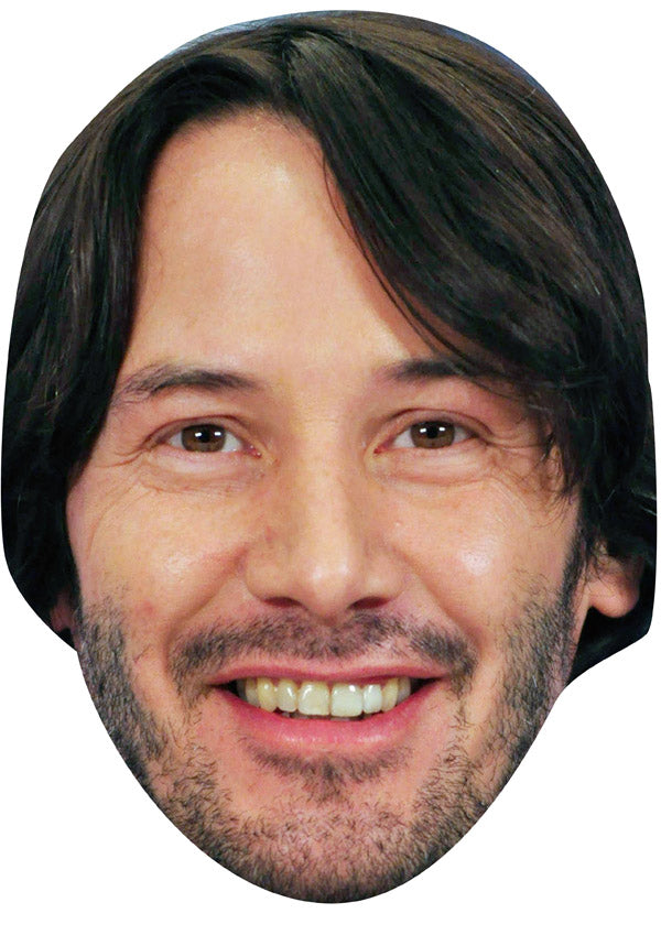 KEANU REEVES JB Actor Movie Tv Celebrity Party Face Mask