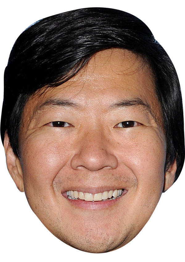 Ken Jeong Face Mask – Fancy Dress Cardboard Costume Mask