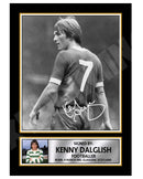 KENNY DALGLISH Limited Edition Football Player Signed Print - Football