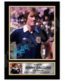 KENNY DALGLISH SCOTLAND 2 Limited Edition Football Player Signed Print - Football