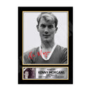KEN MORGANS Limited Edition Football Player Signed Print - Football