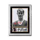 KEN MORGANS Limited Edition Football Player Signed Print - Football