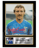 KEVIN BEATTIE Limited Edition Football Player Signed Print - Football