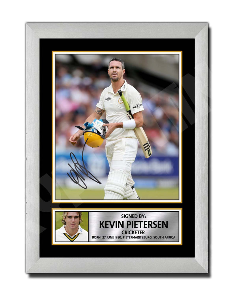 KEVIN PIETERSEN 2 Limited Edition Cricketer Signed Print - Cricket Player