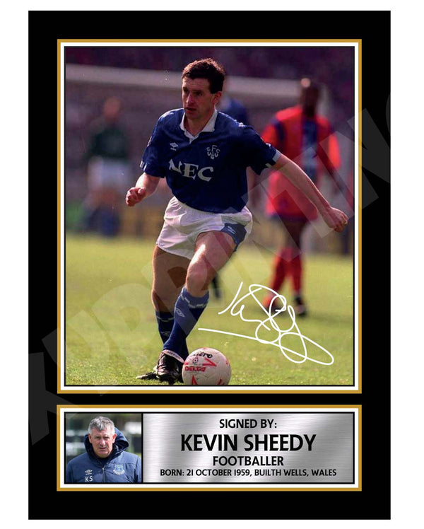 KEVIN SHEEDY 2 Football Player Printed Signature Print